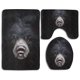thumbnail image 1 of ABPHQTO Oso perezoso Juego de alfombras de baño de 3 piezas Alfombra de baño Alfombra de contorno y tapa de inodoro ABPHQTO Cont-CHAPPLE-14045, 1 of 2