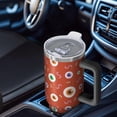 thumbnail image 6 of Modern Halloween 40oz Trek Tumbler– Stainless Steel Insulated Tumbler with Handle and Straw, Large Capacity Travel Cup for Hot & Cold Drinks, 6 of 7