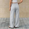 thumbnail image 7 of Children Winter Warm Pants Elastic Waist Side Pockets Wide-leg Sports Sweatpants Long Pants for Boy Girls, 7 of 7