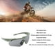 thumbnail image 4 of Gafas De Sol Deportivas Polarizadas Con Protección UV, Lentes Intercambiables, Resistentes Al Viento, Para Correr, Ciclismo Y Pescar, 4 of 7