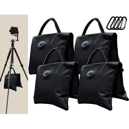 Image of USA Saddle Design Water Weight Bag Heavy Duty Water Saddlebag Portable Water Bags Outdoor Weights Photo Video