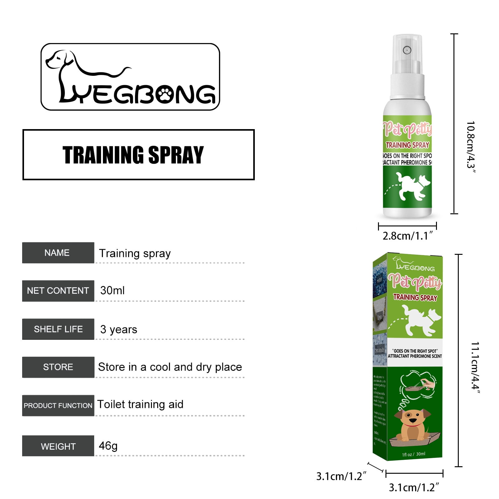 Blueek Sprays, Behavior Modifiers, Training Your Dog Not To Pee, Pet