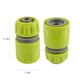 thumbnail image 3 of Conector Rápido de Manguera de Plástico 4 Pulgadas en Verde Gris, Ideal para Riego de Jardines y Lavado de Autos, Material Duradero ABS y PP, Fácil Instalación y Desconexión, Ajuste Seguro y, 3 of 6