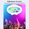 thumbnail image 4 of Fan Lamp E27 Lamp Head Remote Controlled Three-color Infinitely Dimmable, 4 of 8