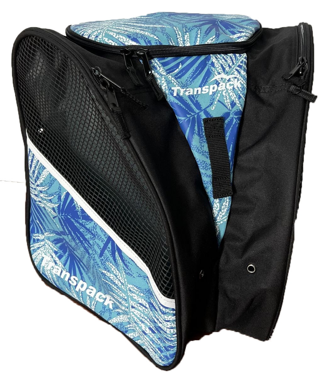 Transpack Ice Skating Bag with Print Design (Blue Sky Palm)