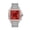 Red, variant on Stylish Hip Hop Iced Out VVS Moissanite Automatic Watch, D Color Stones, Rose Gold Tone, Passes Diamond Tester