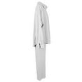 thumbnail image 3 of Franhais Women's 2Pcs Outfits Solid Color Lapel Long Sleeve Shirt + Loose Pants Set Streetwear, 3 of 9