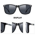 thumbnail image 3 of Gafas de sol MERRY'S unisex de aluminio polarizado S8286 negras de 56 mm, 3 of 6