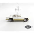 thumbnail image 2 of Mercedes 380SEL White Car Rare Christmas Tree Ornament Diecast, 2 of 5