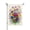 Color 3, variant on Joocar Spring Garden Flag Welcome Turtle With Flowers Linen Summer Garden Flags for Outside 12x18 inch
