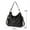 4105-Black, variant on GAEKEAO Hobo Crossbody Bags for Women Faux Leather Handbags Large Shoulder Bag Bucket Purse