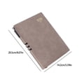 thumbnail image 3 of sruoe Notebook Planner 2025, Notebooks College Ruled, A5 Thick Notebook, Notebooks for Work, Business Notebook, Writing Journal Pads, Hardcover Memo Notepad for Office Supplies, Paper, 3 of 5