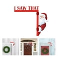 thumbnail image 5 of GiLiling Christmas Door Frame Decoration Santa Wooden Sign DIY Xmas Door Corne Decor Door Corner Creatives Home for Home Doors Windows Walls Party Craft Decorations, 5 of 5