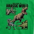 thumbnail image 3 of Jurassic Park - Welcome To Jurassic World Dino - Men's Short Sleeve Graphic T-Shirt, 3 of 5