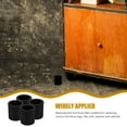 thumbnail image 4 of FONDOTIN Furniture Riser Legs ABS Adjustable Black for Sofas Cabinets Protection 4Pcs, 4 of 7