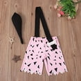 thumbnail image 3 of Ropa de verano para niños y niñas con tirantes de un solo hombro, diseño de huesos de perro, pantalones cortos con estampado geométrico de cavernícola histórico para Halloween, 3 of 4