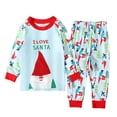 thumbnail image 1 of Conjunto de ropa de invierno para bebés, Papá Noel, disfraz de Navidad para bebés, pijamas, ropa de casa, ropa para niños pequeños, traje para niños, 1 of 3