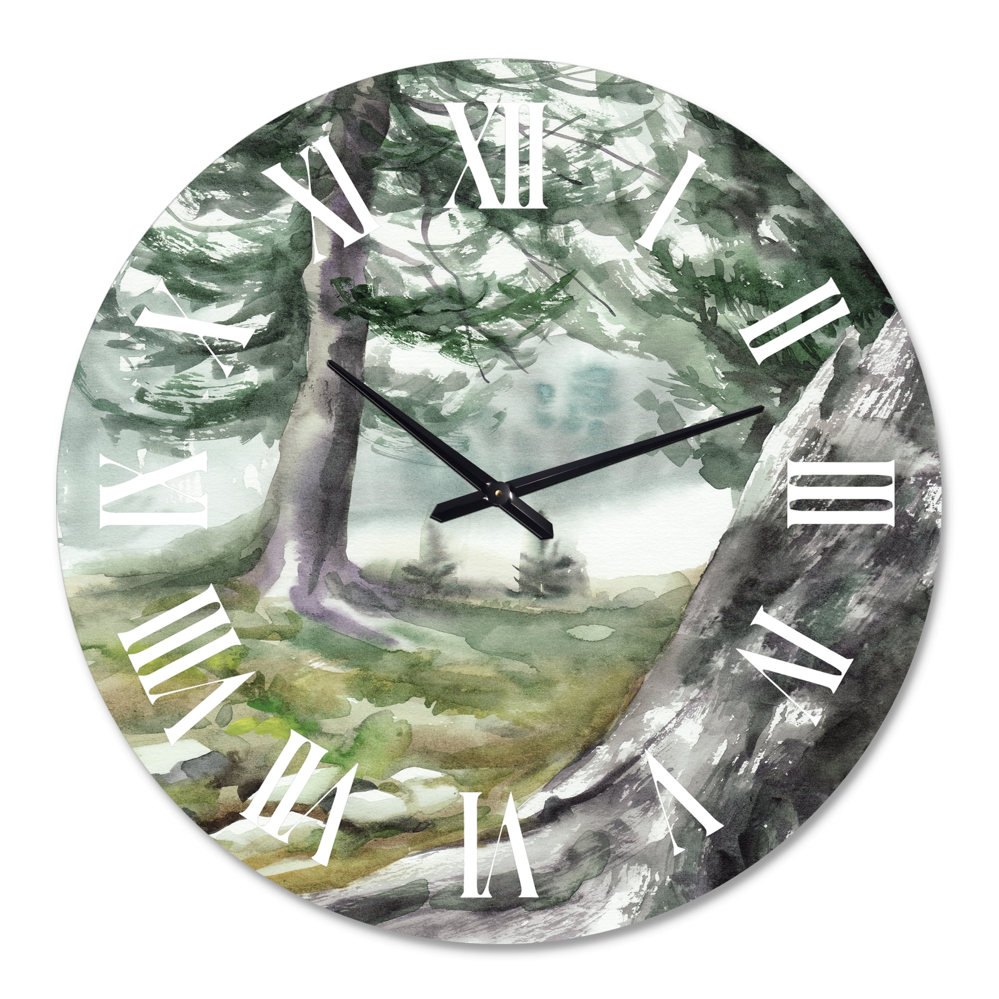 Designart 1 in Quartz Wall Clock