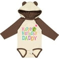 thumbnail image 3 of Inktastic Happy Birthday Daddy Boy Girl Party Boys or Girls Long Sleeve Baby Bodysuit, 3 of 5