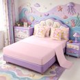 thumbnail image 3 of Manfei Pink Axolotl 7-Piece King Bedding,Aquatic Amphibian Print King Bed in a Bag,Pink Reversible, 3 of 7