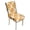 Honeycomb Yellow, variant on TSOVTHRID Honeycomb Yellow Print Quilted Dining Chair Cushion Cover Upholstered Adjustable Chair Seat Covers Stretchy Soft Seat Slipcovers for Home, Restaurant, Set of 1