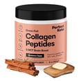 thumbnail image 1 of Perfect Keto Colágeno Péptidos Proteína en polvo con aceite MCT, colágeno hidrolizado, suplemento tipo I y III, alimentado con pasto sin gluten, bajo en carbohidratos, crema de café Keto, colágeno par, 1 of 5