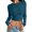 Navy, variant on Women Long Sleeve Slim Fit Crew Neck Thermal Underwear Top Casual Streetwear Clean Girl Basic Crop T-Shirt, S, Navy