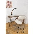 thumbnail image 4 of Curvo Mid-Century Modern Office Chair by LumiSource, 4 of 8