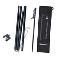 thumbnail image 3 of Poste De Luz Para Acampar Kit de poste de lámpara de camping al aire libre Shine Trip soporte fijo de luz colgante (negro) Hugtrwg Para Estrenar, 3 of 4