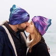thumbnail image 5 of Yiaed Cool Lion Head Print Winter Beanie for Men Women, Fleece Lined Beanie Soft Warm Knit Hat Ski Stocking Cuffed Ca, 5 of 6