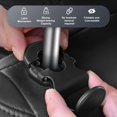 thumbnail image 2 of Car Trunk Hook,Trunk Hanger Accessories for Tesla Model 3,Car Rear Trunk Mounting Bracket Hook,Car Shopping Bag Hook(2 Pcs), 2 of 5