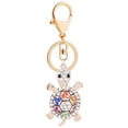 thumbnail image 1 of Fashion Crystal Turtle Keychain Key Chain Key Ring Bag Pendant Handbag Jewelry Gifts (Colorful), 1 of 7