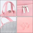 thumbnail image 3 of Bolsa térmica para el almuerzo, pequeña bolsa térmica plegable para el trabajo, la escuela, bolso de mano para picnic para mujeres, adultos, estudiantes y niños, C, 3 of 4