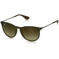 thumbnail image 1 of Ray-Ban Lunettes de Soleil Rondes pour Femmes RB4171 Erika, Écaille, 54 mm, 1 of 4