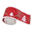 thumbnail image 3 of Xmas Ribbon Durable Crafting Decorative Ribbon for Weddings Bow Making Party, 3 of 9