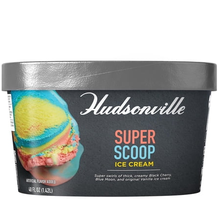 Hudsonville Super Scoop Ice Cream, 48 fl oz, 1 Count