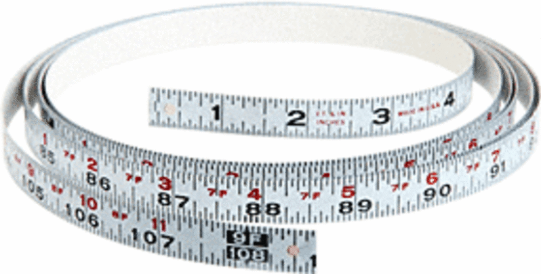 CRL Right Hand Snow CutOff Gauge Measurement Tape