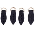 thumbnail image 1 of 2x 1 set de forma de hojas con cremallera con cremallera con cremallera Pantalón colgante para bolsos de equipaje, 1 of 7