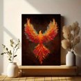 thumbnail image 6 of Phoenix Canvas Wall Art, Mythical Bird Print for Living Room Bedroom Office Dining Room Hallway Entryway Hotel Lobby Decor, 6 of 8