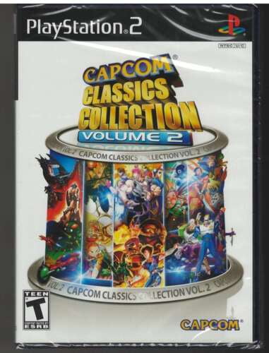 Capcom Classics Collection vol. 2 PS2 (Brand New Factory Sealed US ...