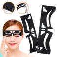 thumbnail image 2 of Eyebrow Stencil Precise Scale Three-Point Positioning Measuring Tool Professional Microblading Stainless Steel Measuring Ruler Eyebrow Tattoo Tool Tattoo Accessories, 2 of 8