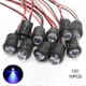 thumbnail image 1 of 10-Pack 12V 10mm Pre-Wired High Brightness LED Bulbs with Clear Lens and 20cm Cable for Lighting Projects, 1 of 4