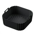 thumbnail image 6 of 22.5cm Silicone Air Fryer Liners Reusable Non-Stick Basket, 6 of 9