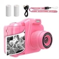 thumbnail image 2 of Cámara de Impresión Instantánea para Niños con Cámara Digital Selfie 1080P Regalo de Cumpleaños para Niñas y Niños Rosa, 2 of 5