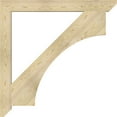 thumbnail image 3 of Ekena Millwork 4"W x 42"D x 42"H Westlake Slat Rough Sawn Bracket, Douglas Fir, 3 of 4