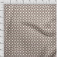 thumbnail image 3 of oneOone Cotton Silk Fabric Peacock Feather Ikat Printed Craft Fabric BTY 42 Inch Wide, 3 of 4