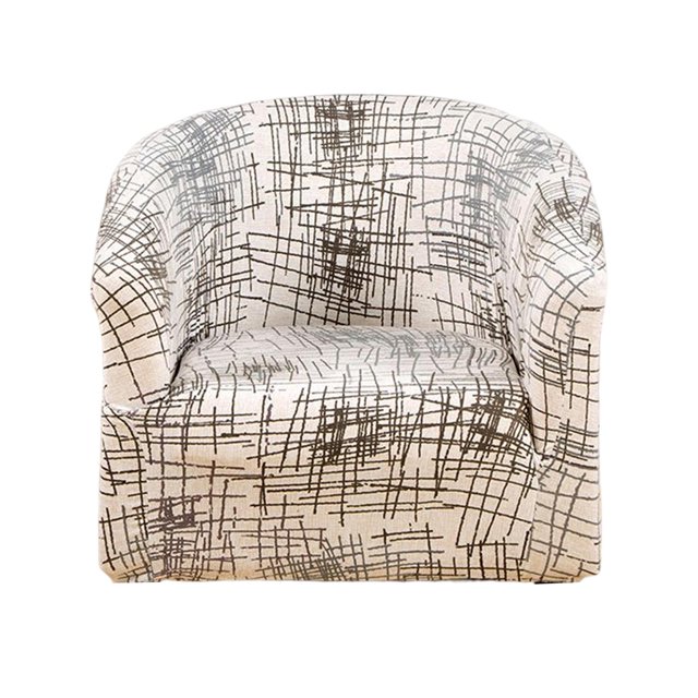 Funda elástica para sillón, funda protectora para muebles, funda para silla para banquete, restaurante, decoración de Hotel , Blanco B blanco mayimx Funda Sillón