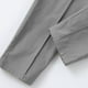 thumbnail image 3 of Pantalones largos para hombre, elásticos, de color liso, con cremallera, múltiples bolsillos, cintura elástica, cordón ajustable, de poliéster., 3 of 8