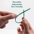 thumbnail image 4 of High-Quality Plastic, Adjustable Garden Plant Twist Ties, Weather Resistant Multi-Purpose Use, Easy To Use And Reusable, Plant Support Stakes For All Your Gardening Needs, 4 of 8