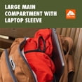 thumbnail image 2 of Ozark Trail 25L Adult/Teen Polyester Hydration Compatible Hiking Backpack, Brown, 2 of 16